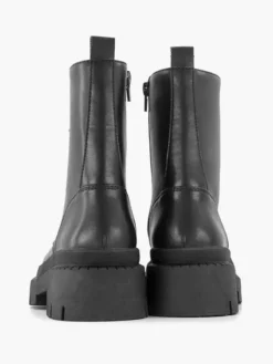 Zwarte Chunky Veterboot -Beroemde Schoenen Winkel 2245887 H4