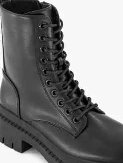 Zwarte Chunky Veterboot -Beroemde Schoenen Winkel 2245887 H5