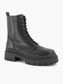 Zwarte Chunky Veterboot -Beroemde Schoenen Winkel 2245887 H6