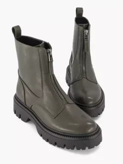 Donkergroene Bikerboot -Beroemde Schoenen Winkel 2246043 H5