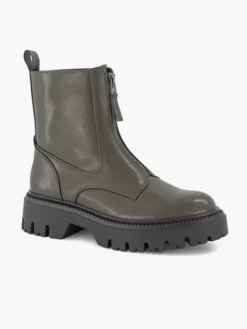 Donkergroene Bikerboot -Beroemde Schoenen Winkel 2246043 H6