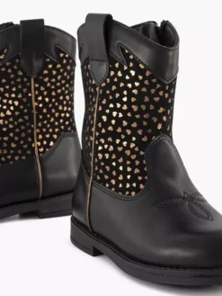 Zwarte Cowboylaars 10 Zwarte Cowboylaars -Beroemde Schoenen Winkel 2246461 H5