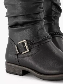 Zwarte Laars Siergesp -Beroemde Schoenen Winkel 2246642 H5