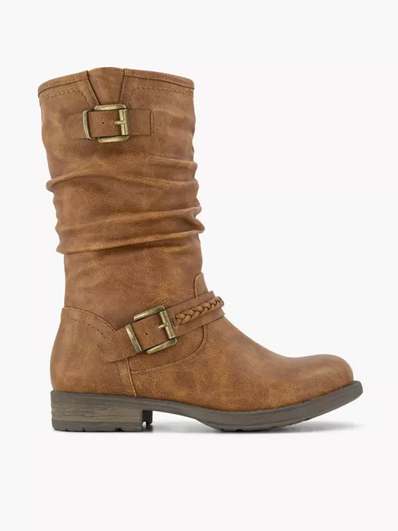 Donkerbruine Laars Siergesp 1 Donkerbruine Laars Siergesp