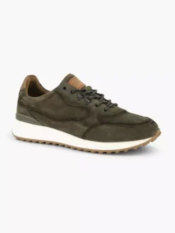 Groene Leren Chunky Sneaker -Beroemde Schoenen Winkel 2249554 H6