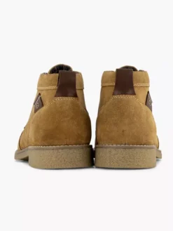 Beige Suéde Veterboot -Beroemde Schoenen Winkel 2249568 H4