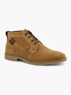 Beige Suéde Veterboot -Beroemde Schoenen Winkel 2249568 H6