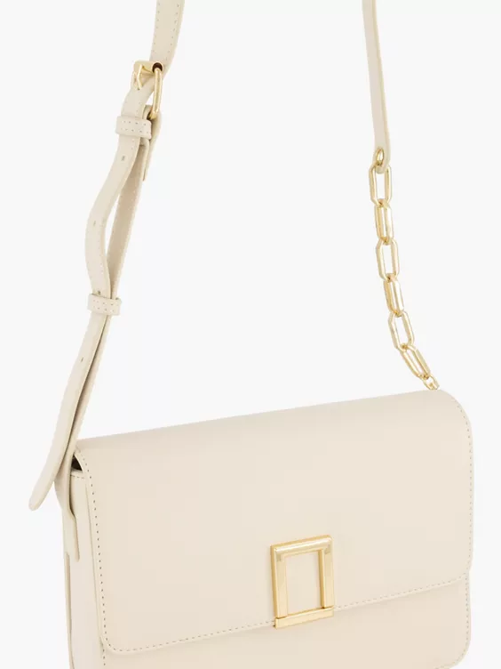 Zandkleurige Schoudertas 2 Zandkleurige Schoudertas - Afbeelding 2