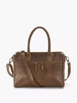 Bruine Leren Schoudertas 13 Bruine Leren Schoudertas -Beroemde Schoenen Winkel 2249754 HL1