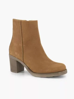Cognac Suéde Enkellaars -Beroemde Schoenen Winkel 2251062 H6