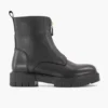 Zwarte Leren Bikerboot