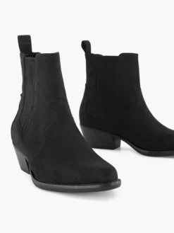 Zwarte Cowboy Enkellaars 11 Zwarte Cowboy Enkellaars -Beroemde Schoenen Winkel 2256448 H5