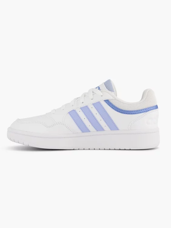 ADIDAS Witte Hoops 3.0 2 ADIDAS Witte Hoops 3.0 - Afbeelding 2
